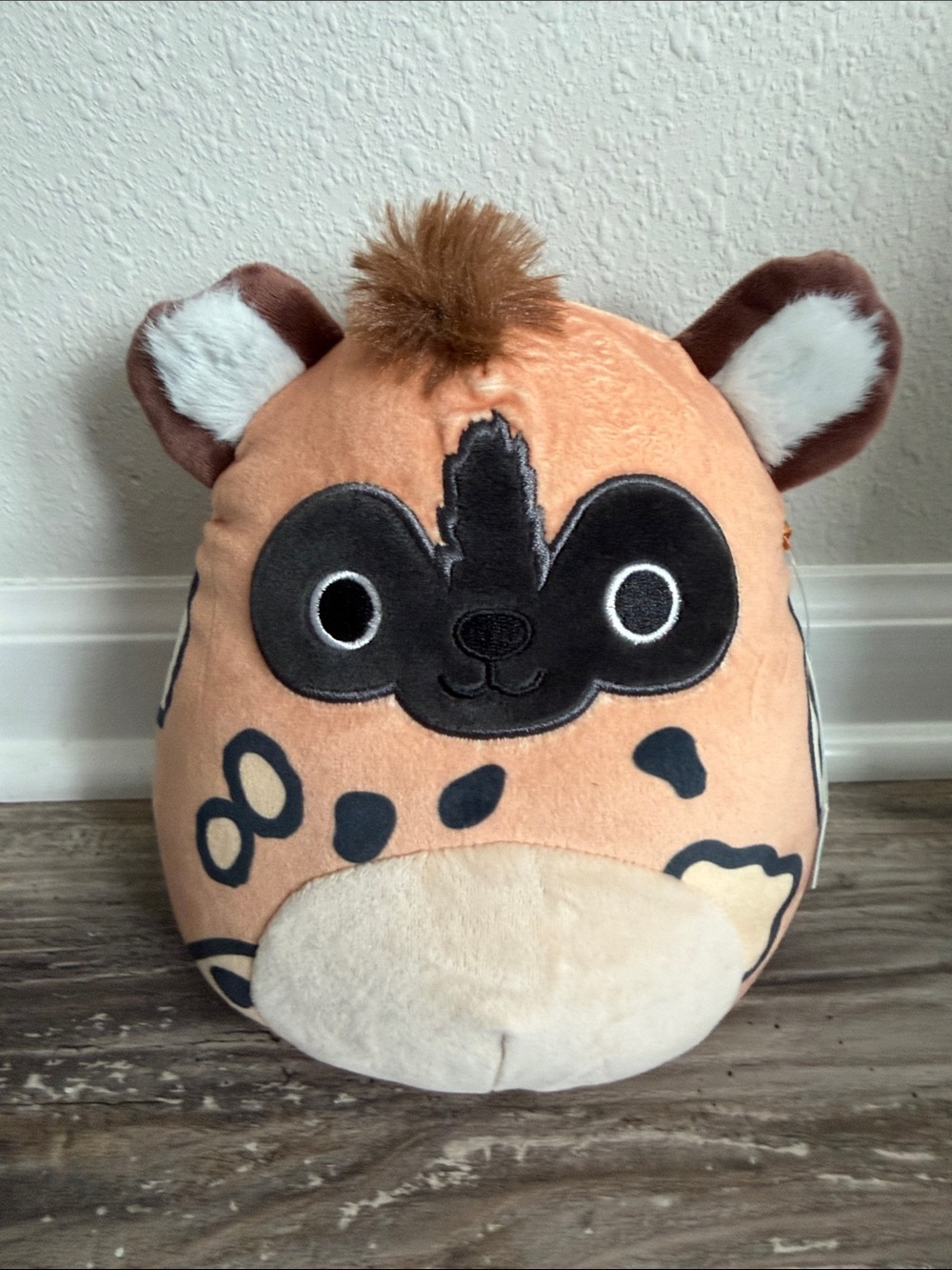 Squishmallows Black & Tan African Wild Dog Plush
